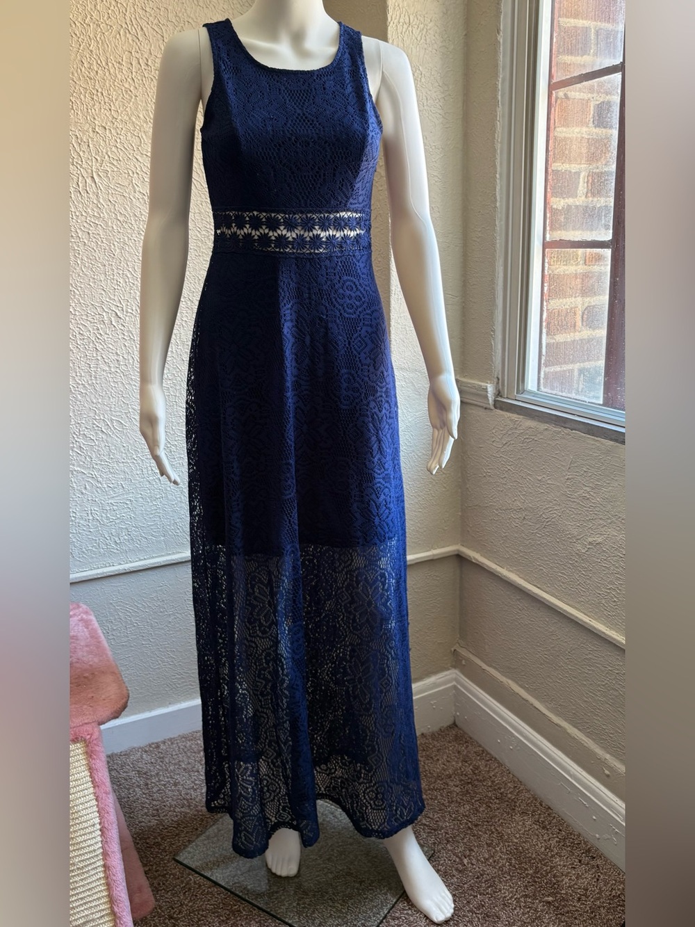 Maurices Lace Maxi Dress Size Small